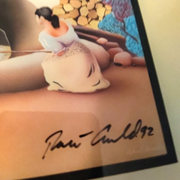 Robert Arnold 1992 Artist Approved Ceramic Tile Southwestern Adobe Oven Scene - Picture 4 of 12